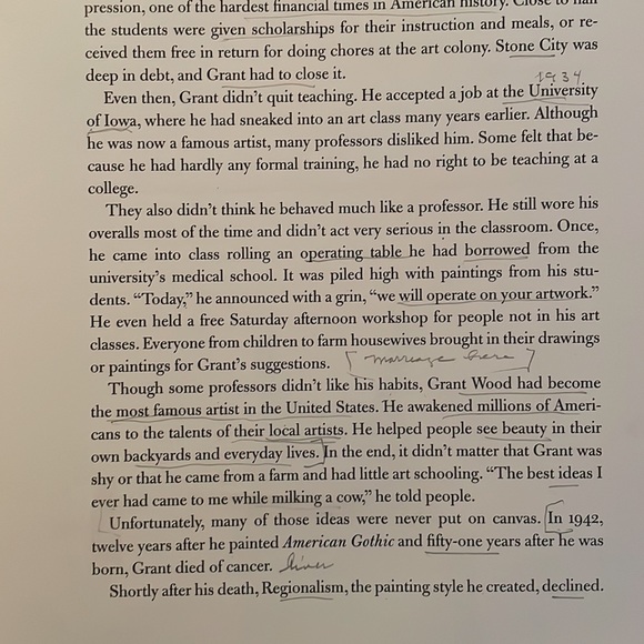 Artist in Overalls: The Life of Grant Wood by John Duggleby (signed) c1995 - Picture 15 of 15